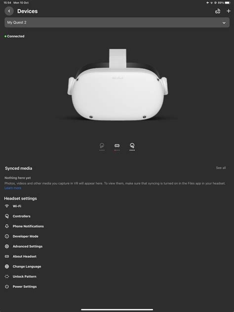 oculus quest developer center